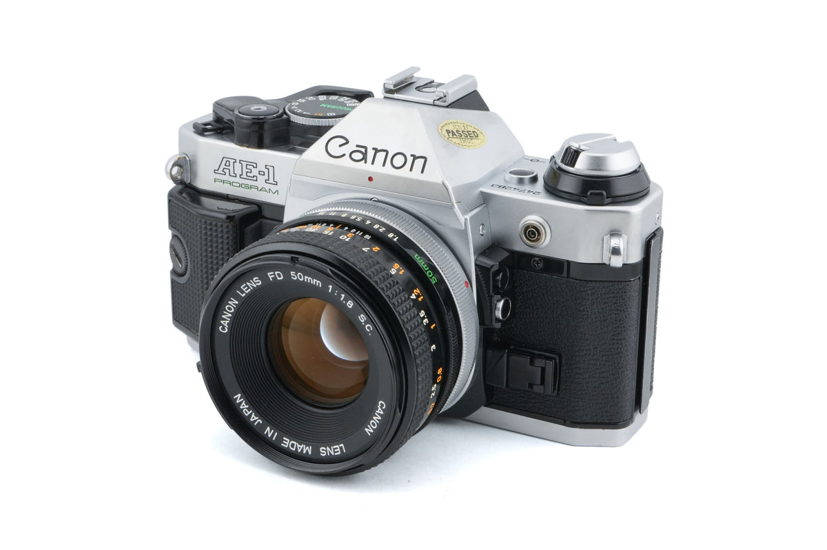 Canon AE-1 Program + 50mm f1.8 S.C.