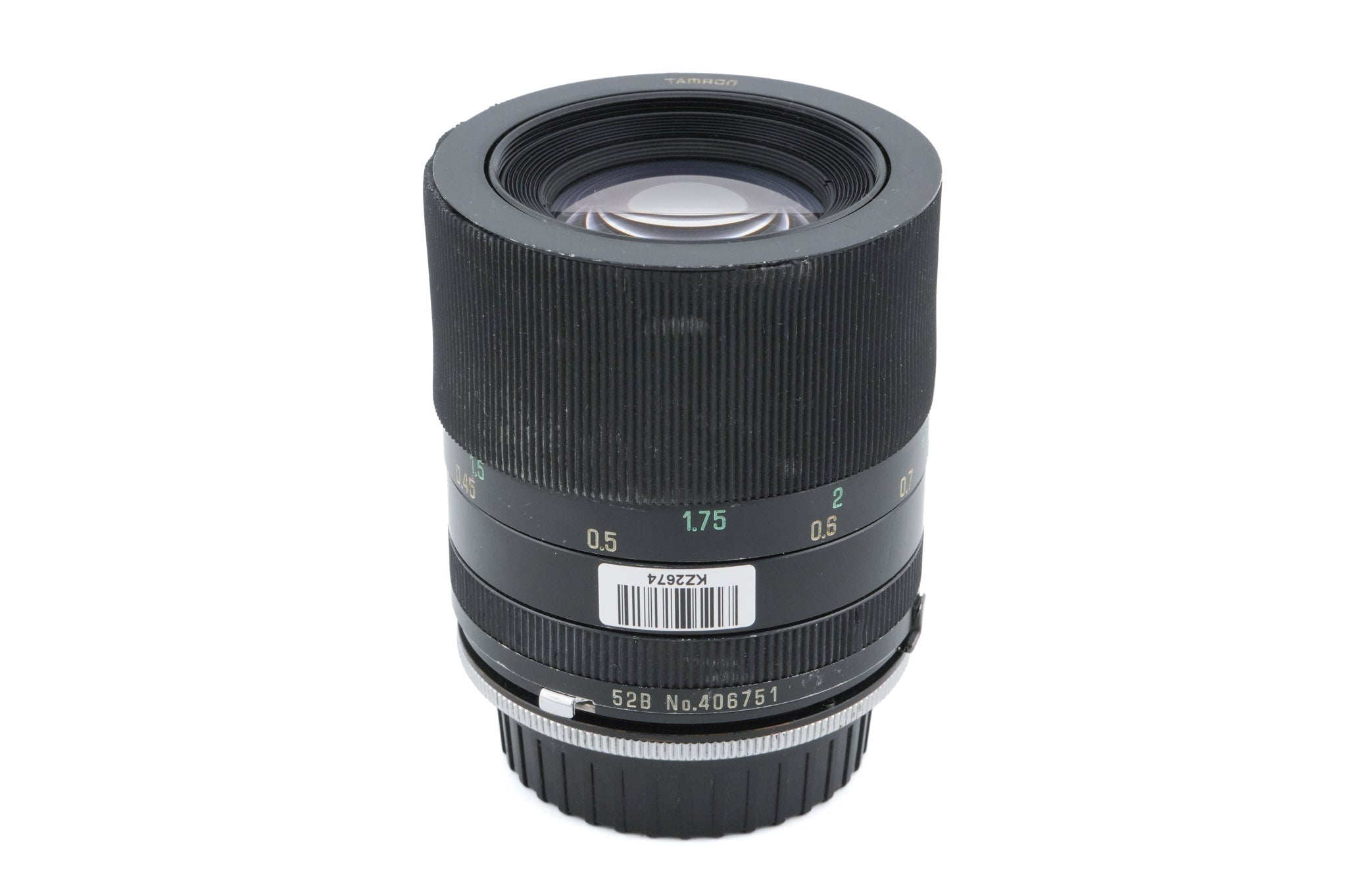 Tamron 90mm f2.5 SP Macro (52B) + Adaptall - Pentax K Adapter