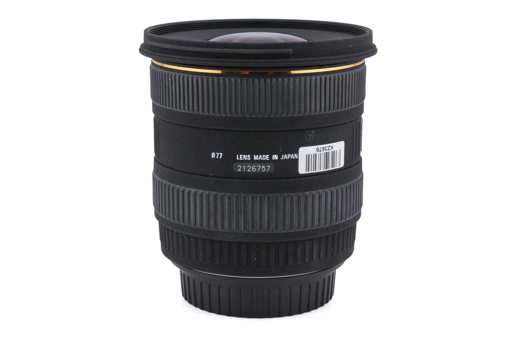 Sigma 10-20mm f4-5.6 EX DC HSM