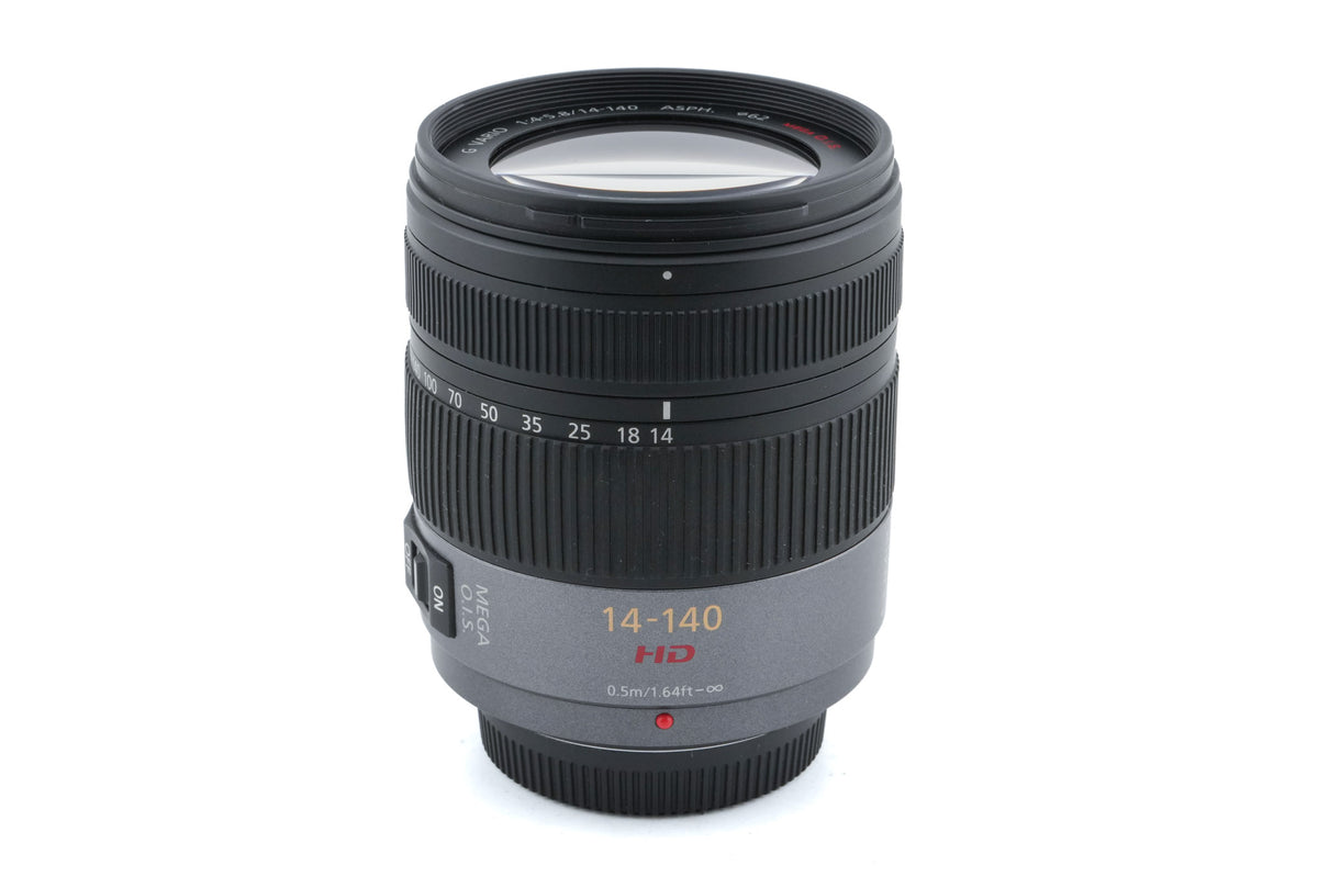 Panasonic 14-140mm f4-5.8 Lumix G Vario HD ASPH. Mega O.I.S. (H-VS014140)