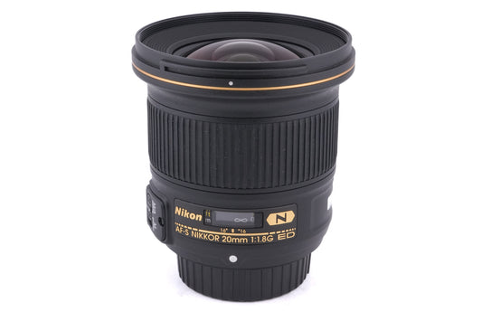 Nikon 20mm f1.8 AF-S Nikkor G ED N