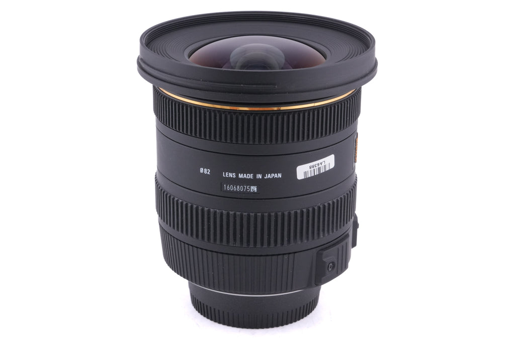 Sigma 10-20mm f3.5 EX DC HSM