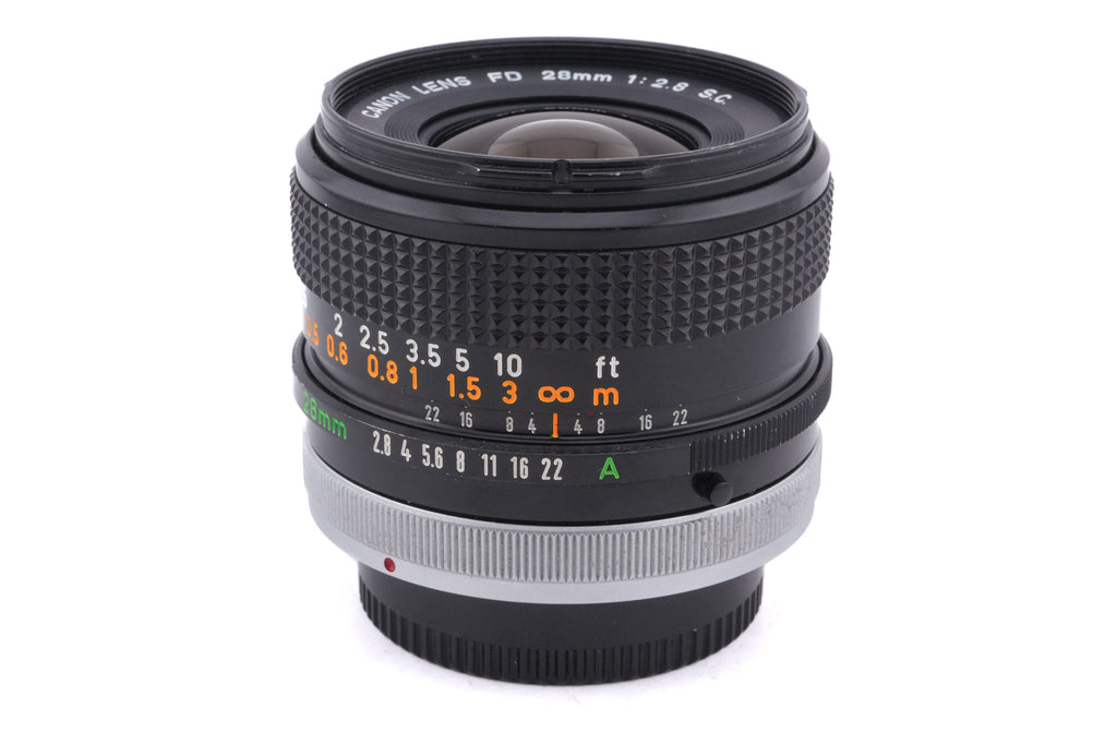 Canon 28mm f2.8 S.C.