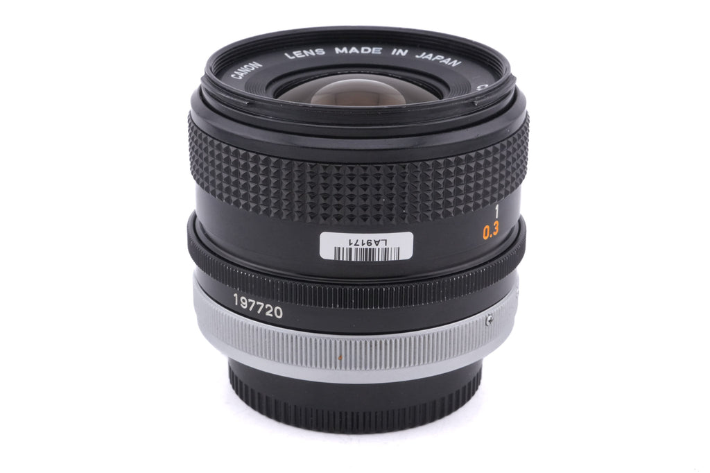 Canon 28mm f2.8 S.C.
