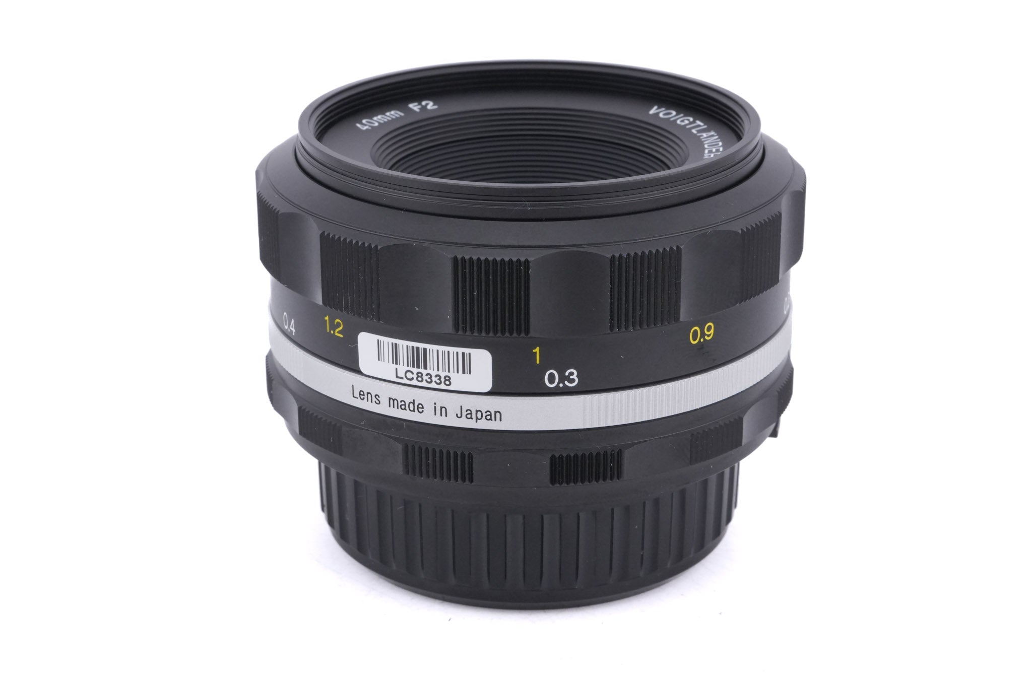 Voigtländer 40mm f2 Ultron SL IIs Aspherical AI-S