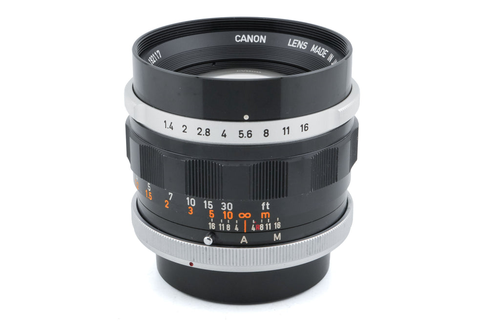 Canon 50mm f1.4 FL