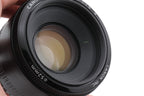 Canon 50mm f1.8 II