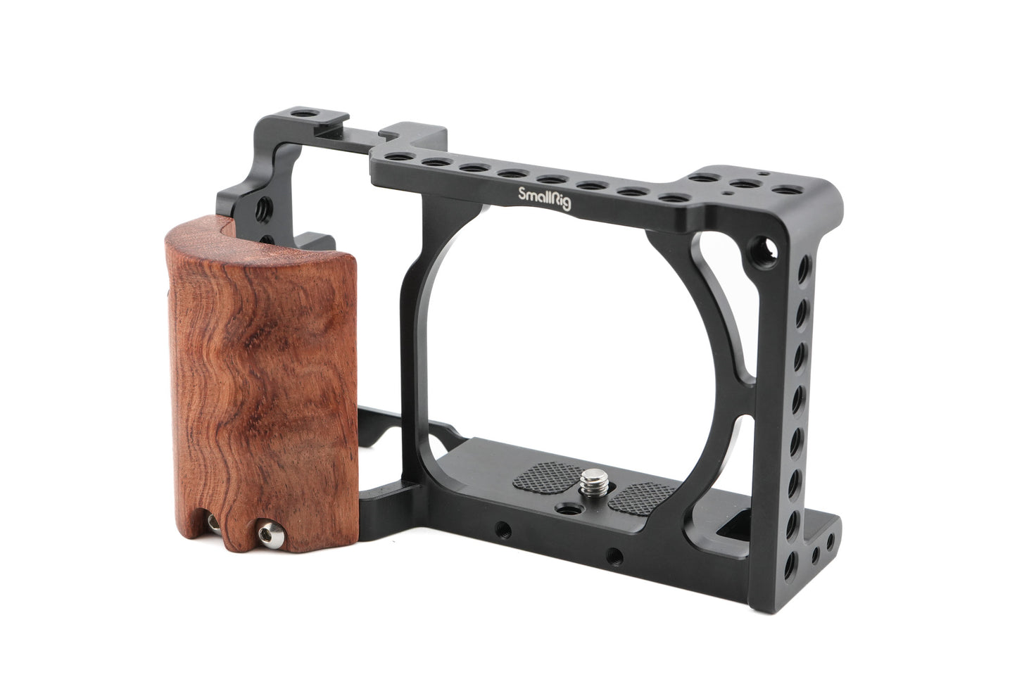SmallRig Sony A6000/A6300 Cage With Wooden Handgrip (2082) - Accessory