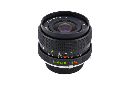Chinon 28mm f2.8 Chinar M.C - Lens