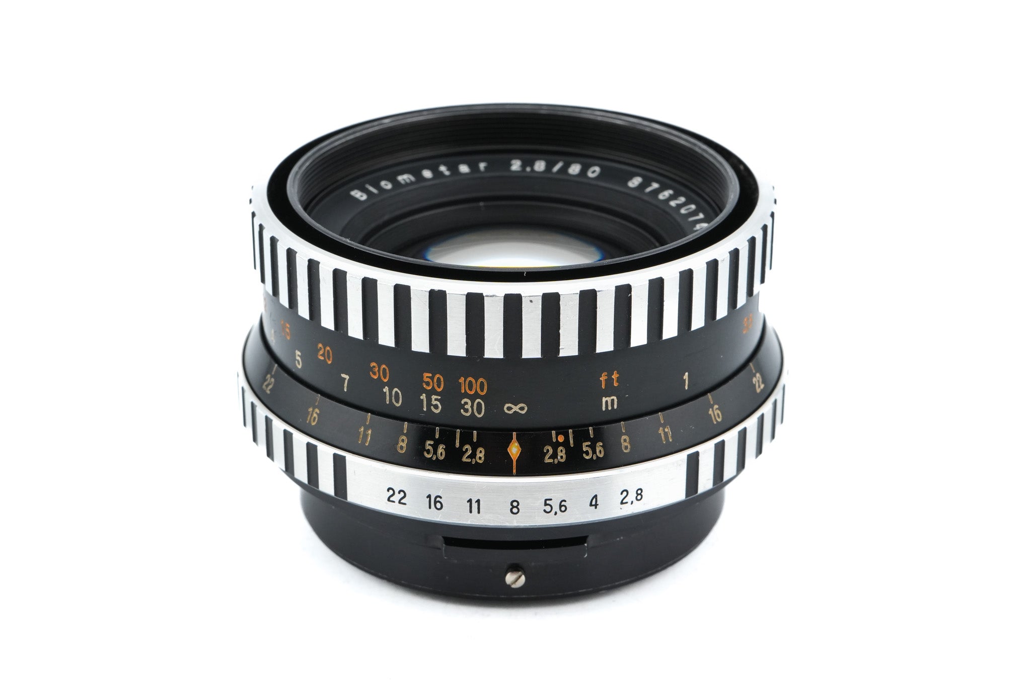 Carl Zeiss 80mm f2.8 Biometar Jena DDR - Lens
