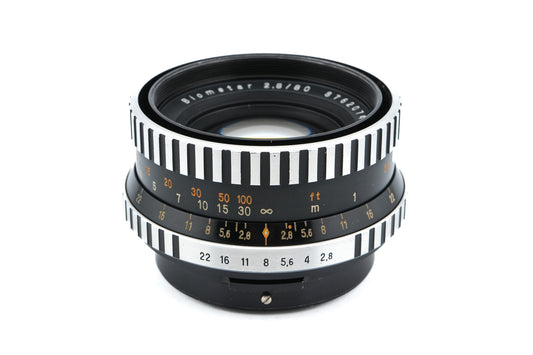 Carl Zeiss 80mm f2.8 Biometar Jena DDR - Lens