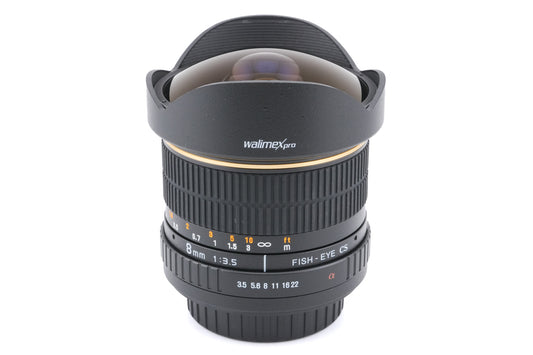 Walimex 8mm f3.5 Fish-Eye CS - Lens