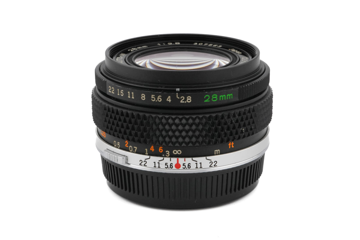Olympus 28mm f2.8 Zuiko Auto-W