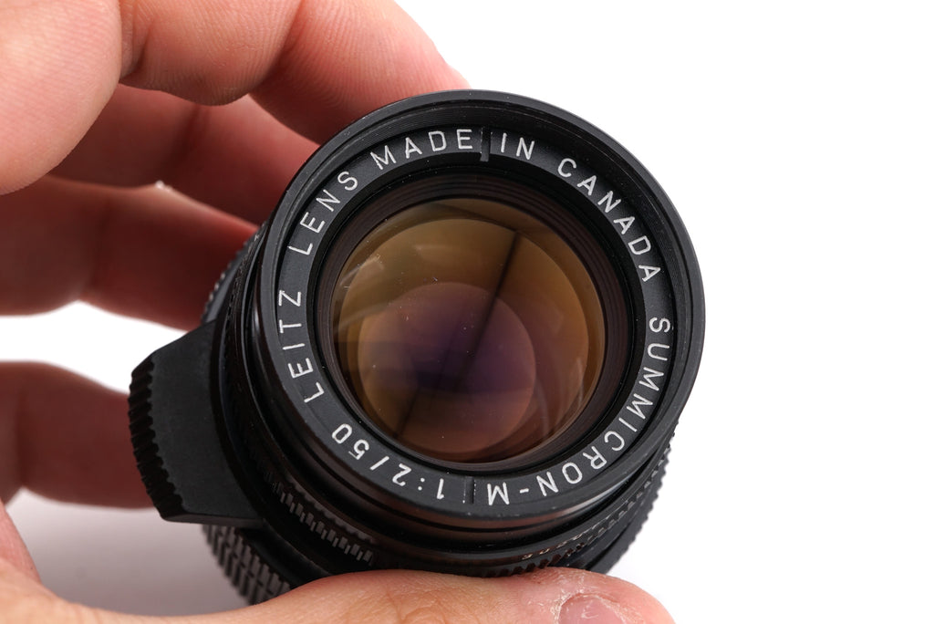 Leica 50mm f2 Summicron-M (Type IV) (Black, 11819)