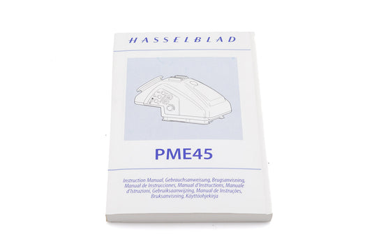 Hasselblad PME45 Prism Instructions