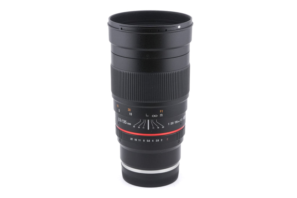 Samyang 135mm f2 ED UMC