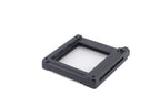 Hasselblad FlexBody (72109) + Focusing Screen Adapter (72405) + Stray Light Protection Slide (72411) + 20° Correction Slide (72415) + Cable Release (51694)