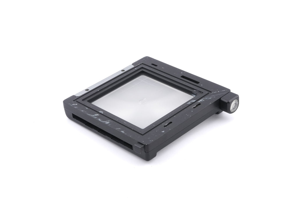Hasselblad FlexBody (72109) + Focusing Screen Adapter (72405) + Stray Light Protection Slide (72411) + 20° Correction Slide (72415) + Cable Release (51694)