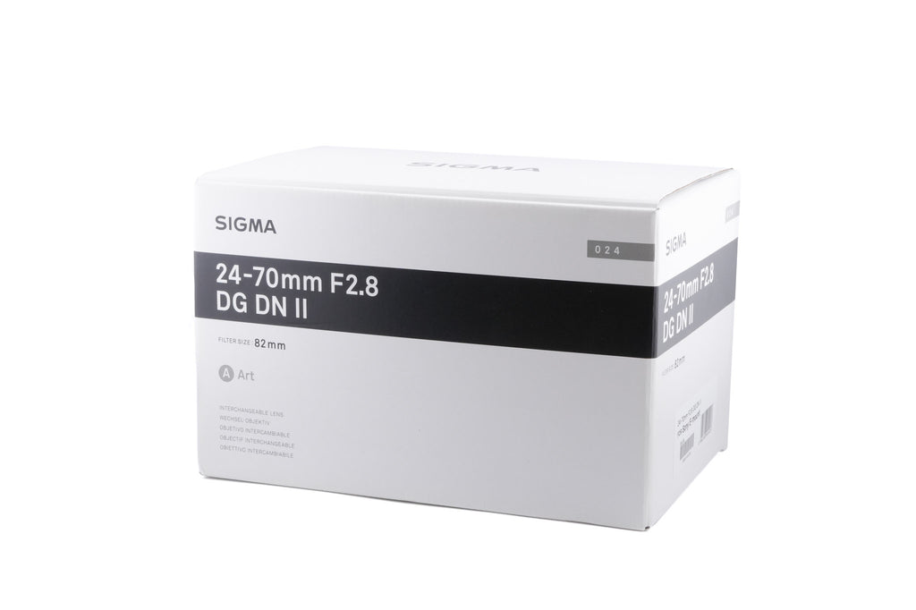 Sigma 24-70mm f2.8 DG DN II Art