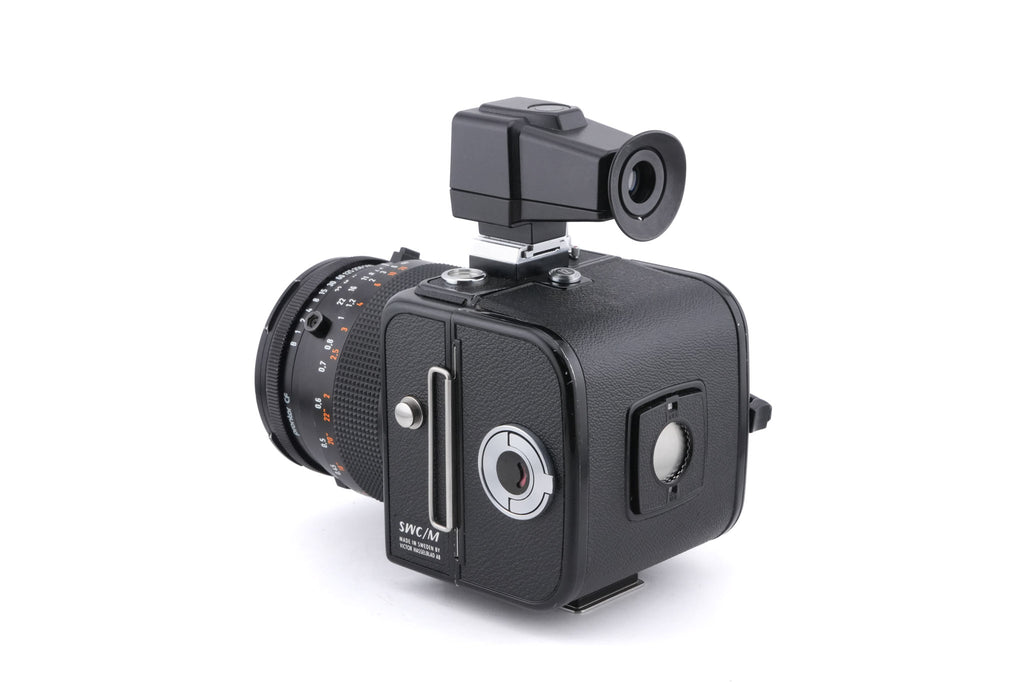 Hasselblad SWC/M (Biogon CF T*) (Type I) (Black, 10199) + SWC Viewfinder (52036) + A12N Film Magazine