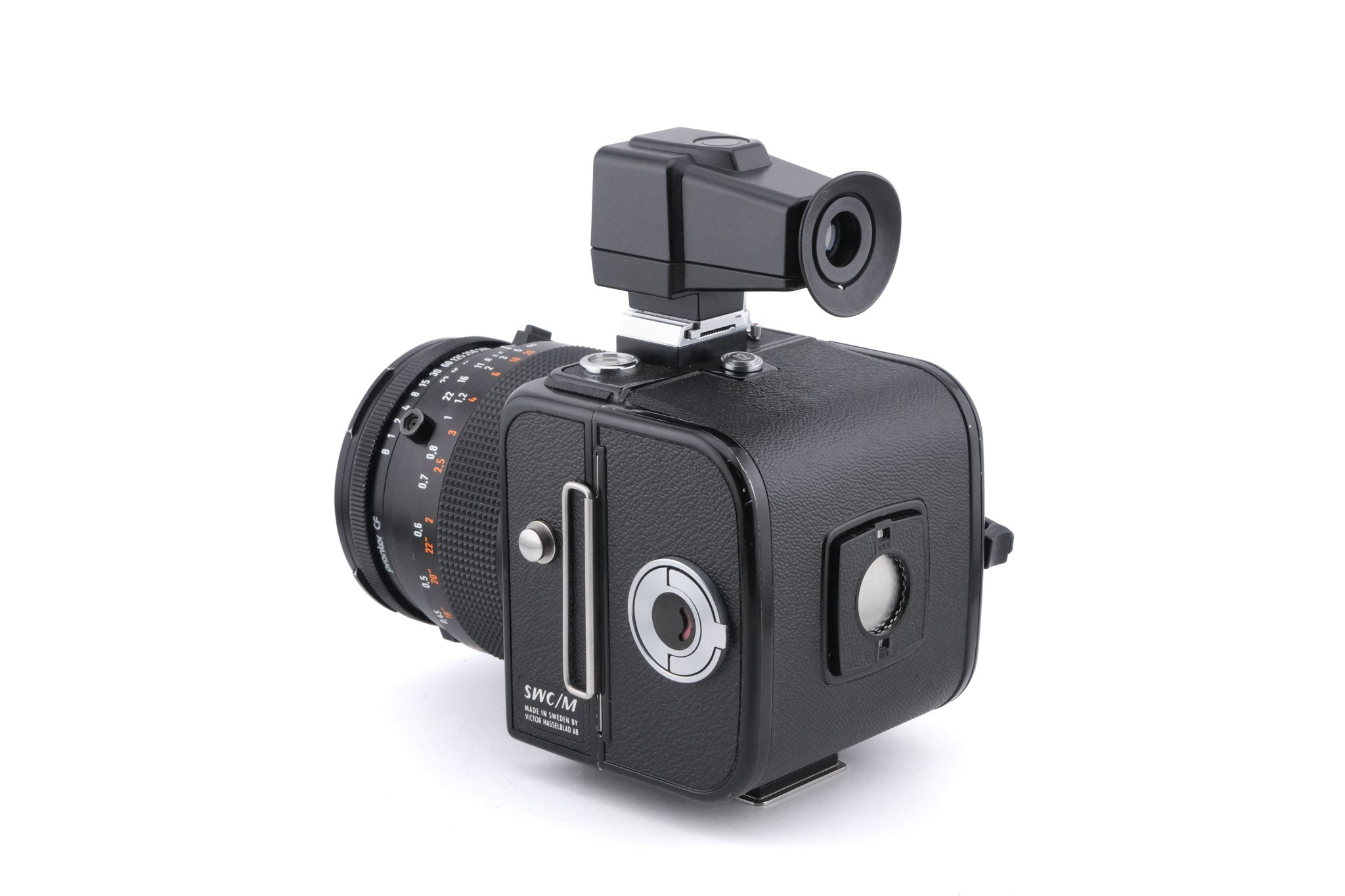Hasselblad SWC/M (Biogon CF T*) (Type I) (Black, 10199) + SWC Viewfinder (52036) + A12N Film Magazine