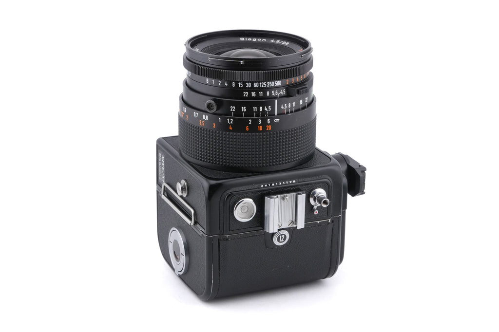 Hasselblad SWC/M (Biogon CF T*) (Type I) (Black, 10199) + SWC Viewfinder (52036) + A12N Film Magazine