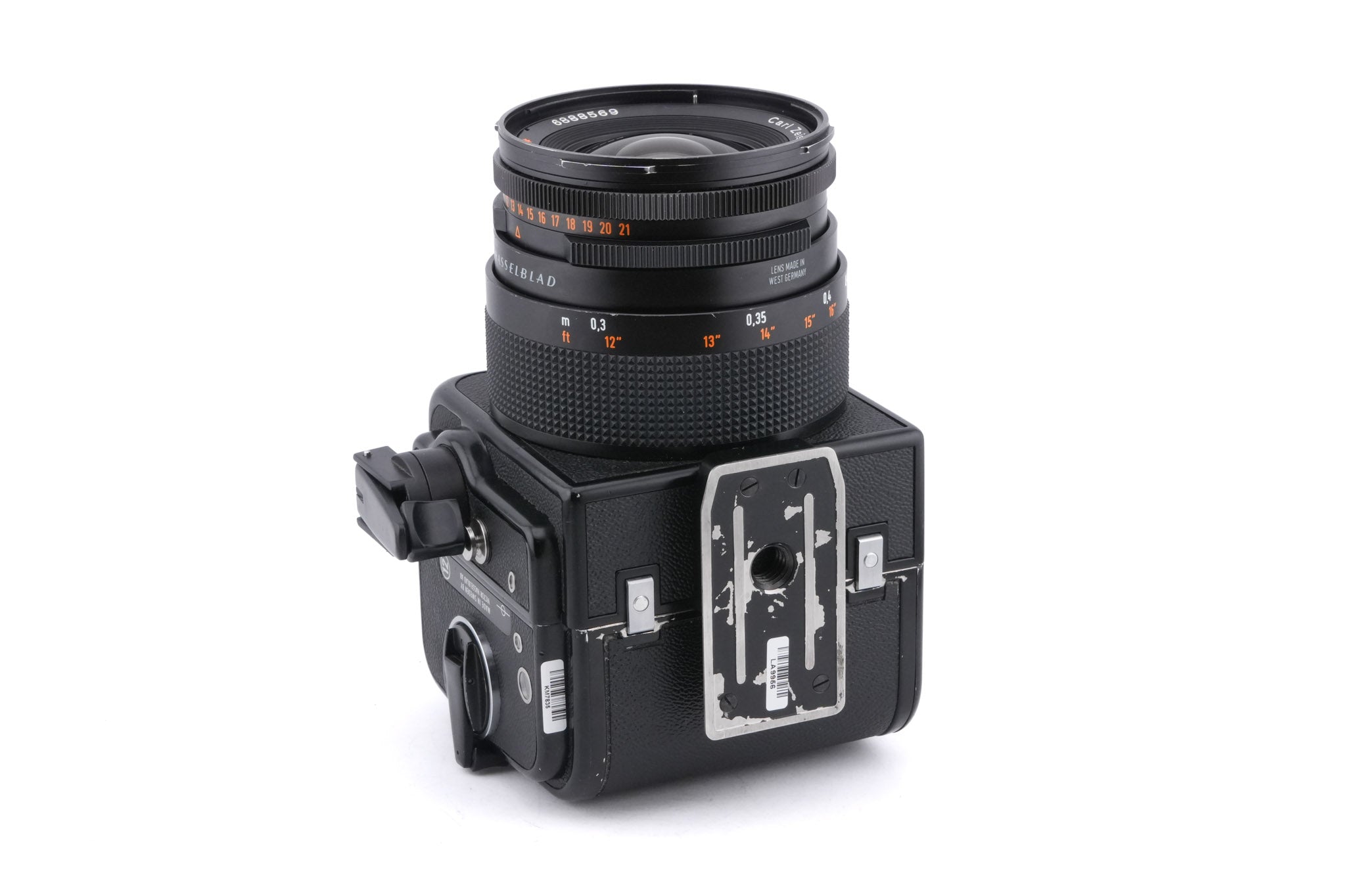 Hasselblad SWC/M (Biogon CF T*) (Type I) (Black, 10199) + SWC Viewfinder (52036) + A12N Film Magazine