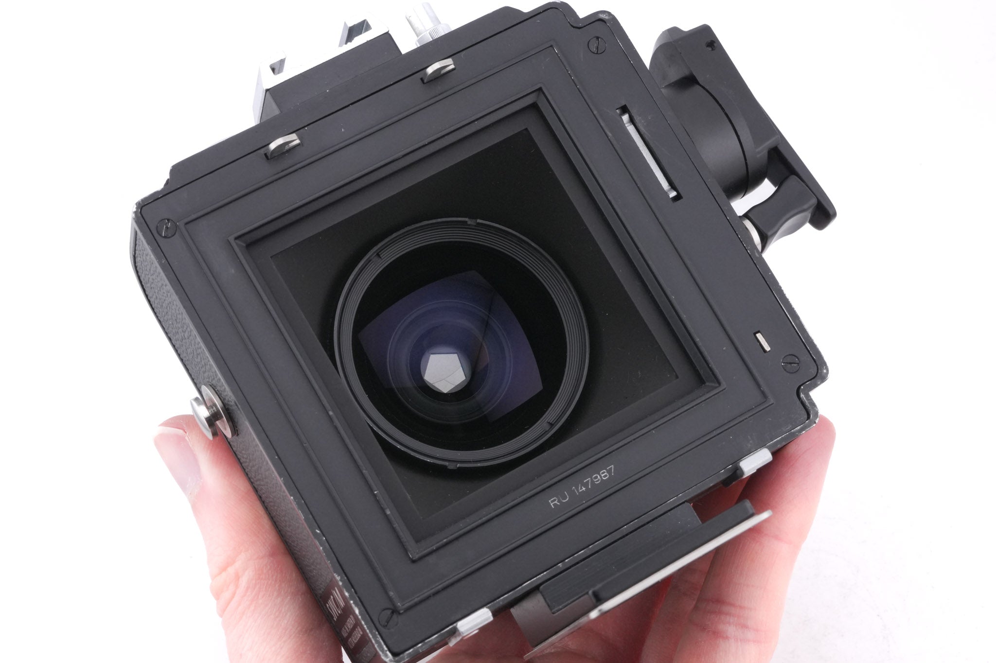 Hasselblad SWC/M (Biogon CF T*) (Type I) (Black, 10199) + SWC Viewfinder (52036) + A12N Film Magazine