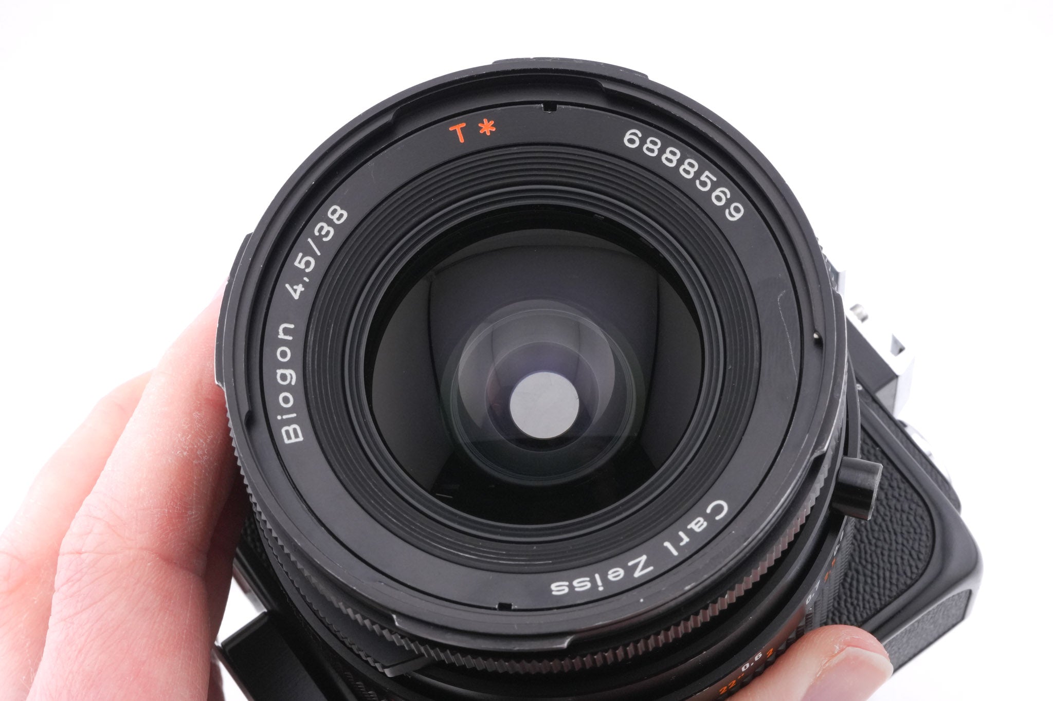 Hasselblad SWC/M (Biogon CF T*) (Type I) (Black, 10199) + SWC Viewfinder (52036) + A12N Film Magazine