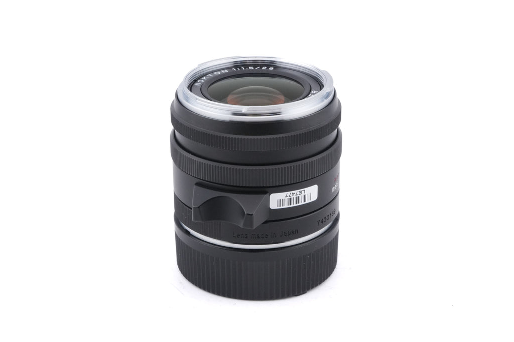 Voigtländer 28mm f1.5 Nokton Aspherical VM (Typ I)
