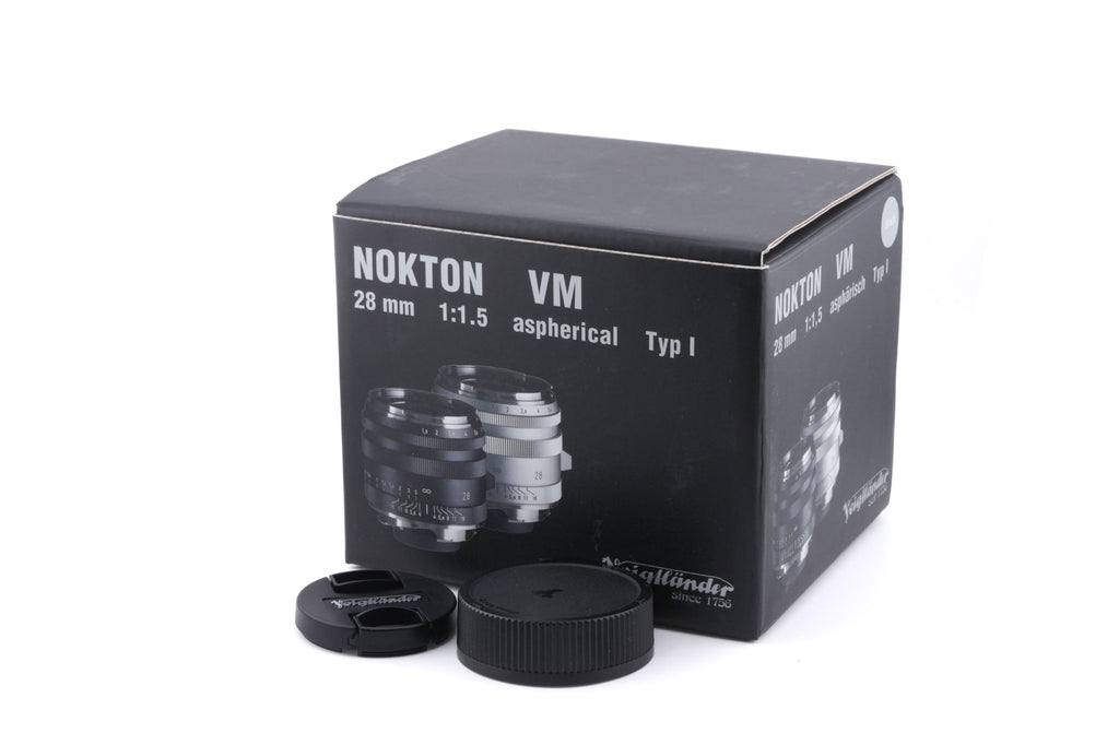 Voigtländer 28mm f1.5 Nokton Aspherical VM (Typ I)