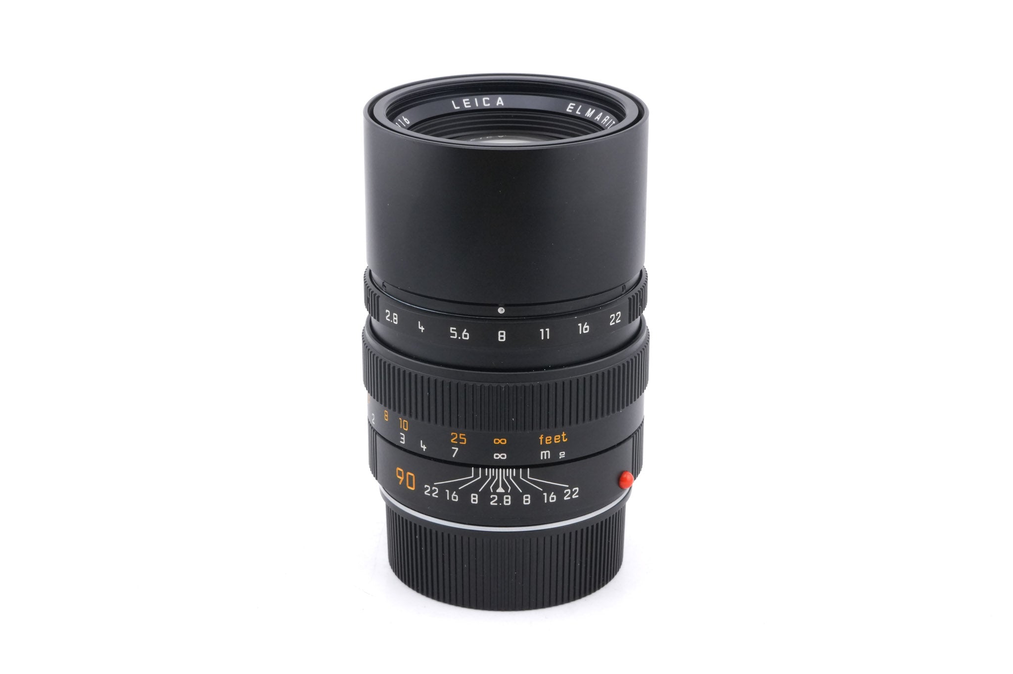 Leica 90mm f2.8 Elmarit-M (Black, 11807)