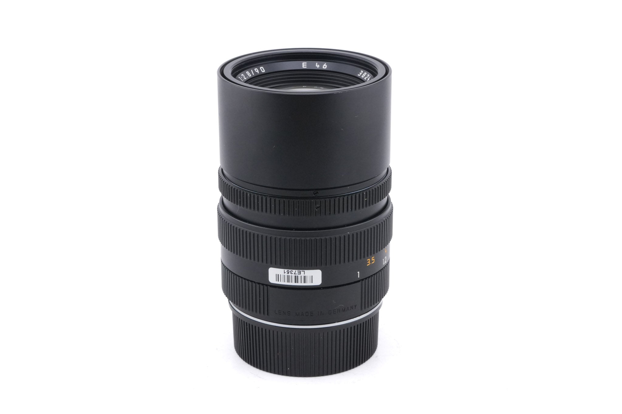 Leica 90mm f2.8 Elmarit-M (Black, 11807)