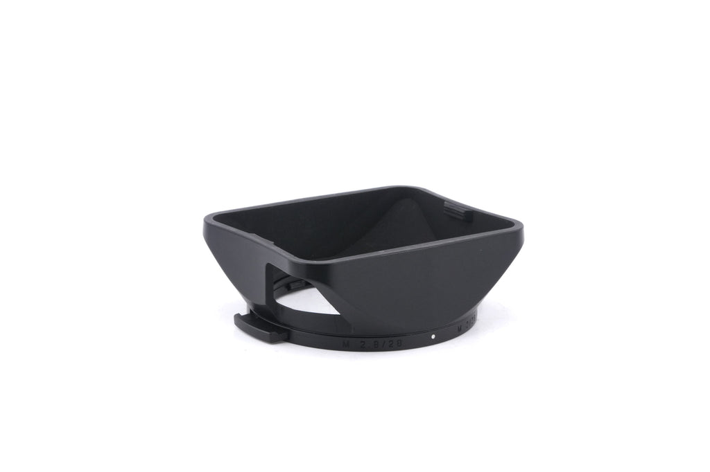 Leica 28mm f2.8 Elmarit-M (Type IV) (11809) + Lens Hood (28mm f2/2.8) (12451)