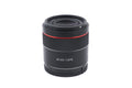 Samyang 45mm f1.8 AF