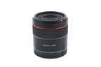 Samyang 45mm f1.8 AF