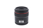 Samyang 45mm f1.8 AF