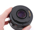 Canon 50mm f1.8 II