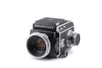 Rollei SL66 + 80mm f2.8 Planar + 6x6 Film Back + Waist Level Finder