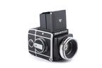Rollei SL66 + 80mm f2.8 Planar + 6x6 Film Back + Waist Level Finder