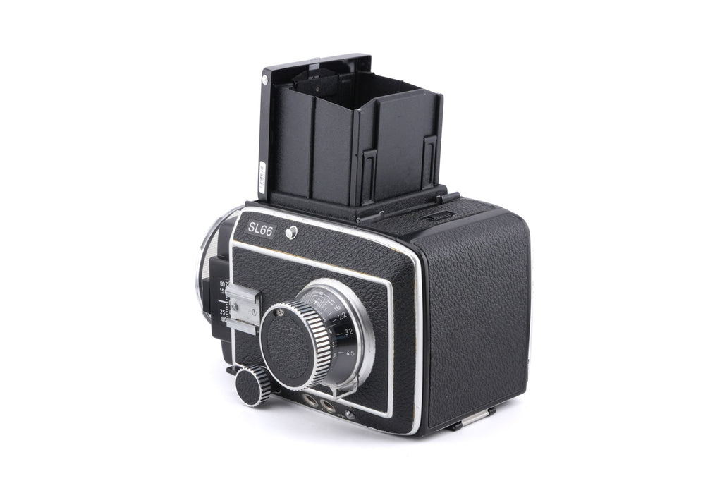Rollei SL66 + 80mm f2.8 Planar + 6x6 Film Back + Waist Level Finder