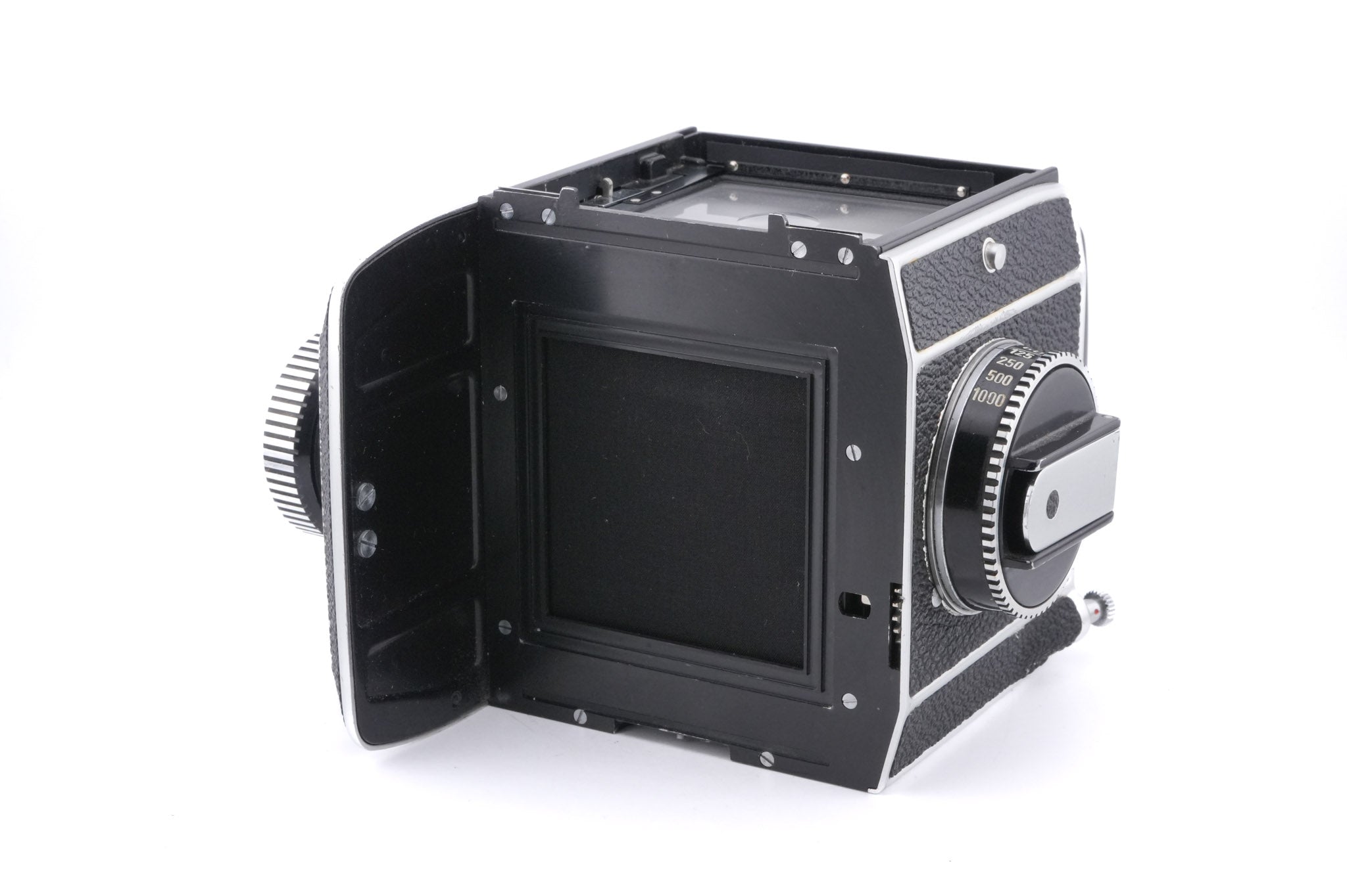 Rollei SL66 + 80mm f2.8 Planar + 6x6 Film Back + Waist Level Finder