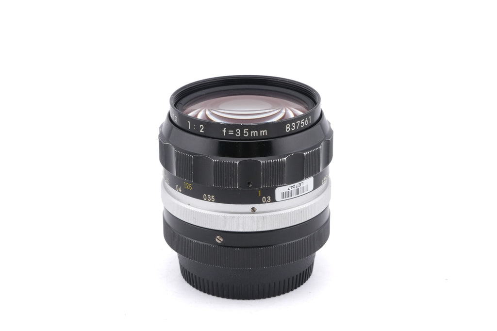 Nikon 35mm f2 Nikkor-O.C Auto AI'd