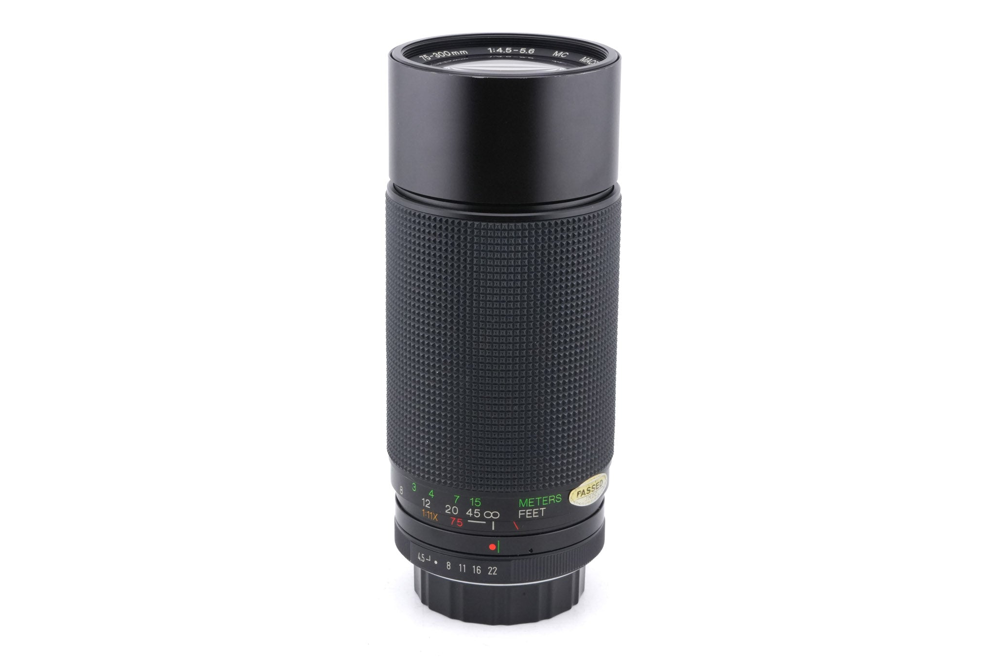 Vivitar 75-300mm f4.5-5.6 MC Macro Focusing Zoom