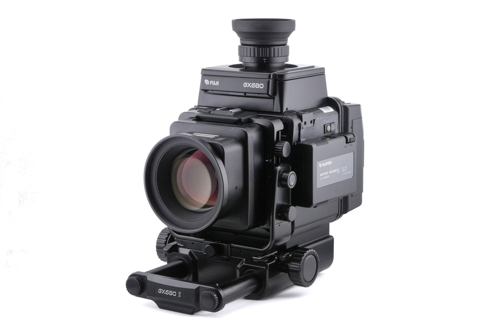 Fuji GX680 II + Magnifying Hood Loupe Finder + 180mm f3.2 EBC Fujinon GXD + GX680 120 Roll Film Holder