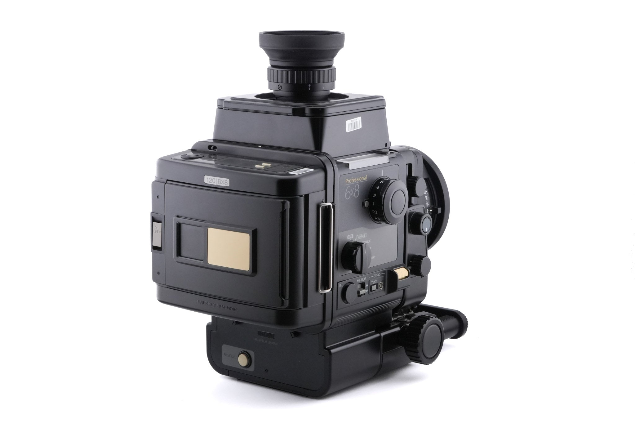 Fuji GX680 II + Magnifying Hood Loupe Finder + 180mm f3.2 EBC Fujinon GXD + GX680 120 Roll Film Holder