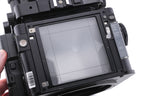 Fuji GX680 II + Magnifying Hood Loupe Finder + 180mm f3.2 EBC Fujinon GXD + GX680 120 Roll Film Holder