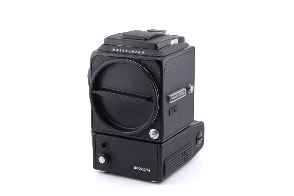 Hasselblad 500EL/M (Black, 10219) + Waist Level Finder (New / Black, 42323) + Standard Focusing Screen (42161)