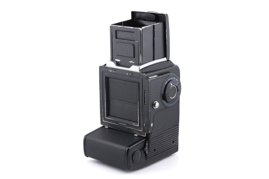Hasselblad 500EL/M (Black, 10219) + Waist Level Finder (New / Black, 42323) + Standard Focusing Screen (42161)