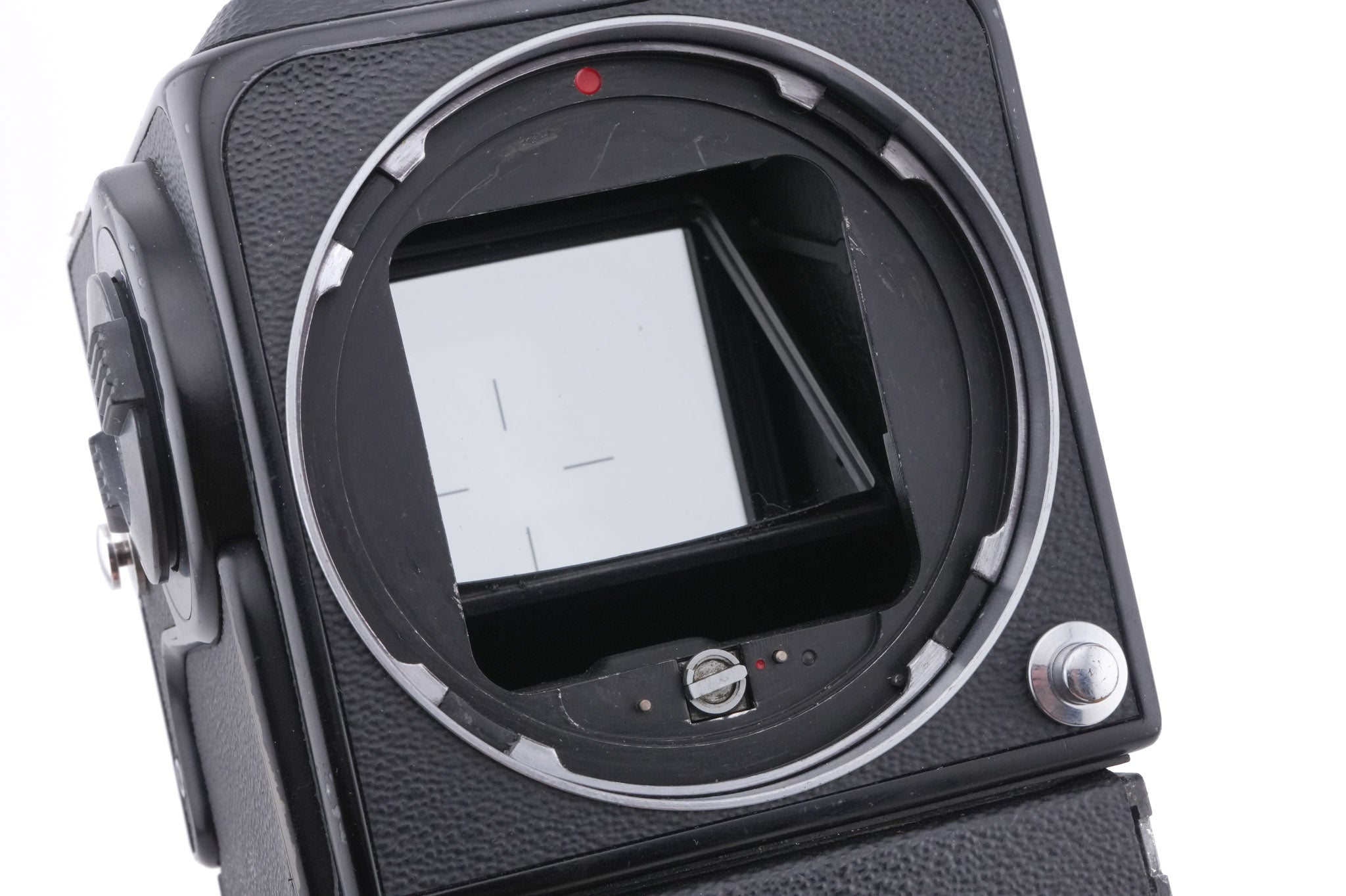 Hasselblad 500EL/M (Black, 10219) + Waist Level Finder (New / Black, 42323) + Standard Focusing Screen (42161)